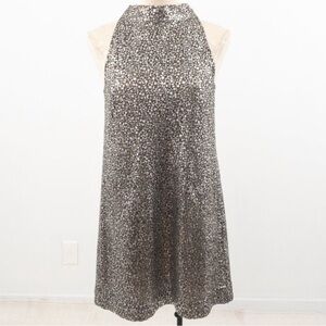 Adam Lippes Metallic Shift Dress